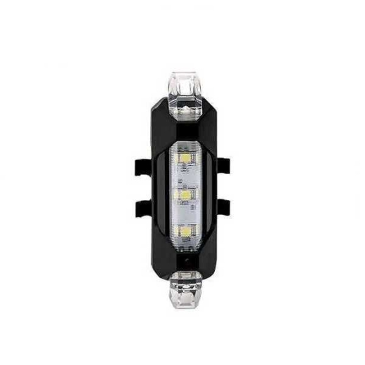 Ultrahelles LED-Licht für Fahrräder, 4 Modi, weiss, wiederaufladbar