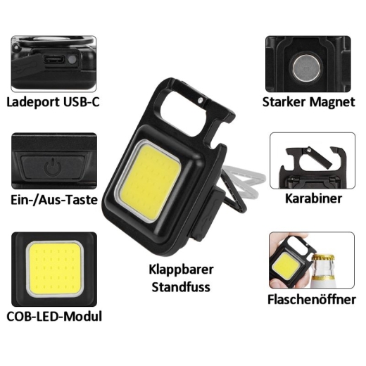 Mini LED Multifunktions-Leuchte