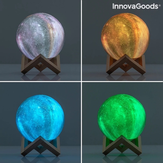 LED-Lampe Galaxie mit Fernsteuerung, wiederaufladbar