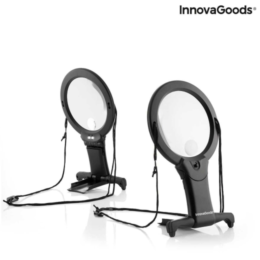Freihand-Lupe mit LED-Licht