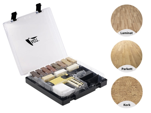 Reparaturset für Parkett, Laminat und Möbel