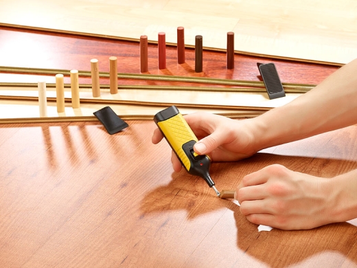 Reparaturset für Parkett, Laminat und Möbel