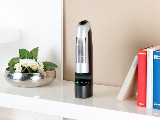 Luftreiniger mit Ionisator und Gebläse, 2 Stufen, 3,2 Watt