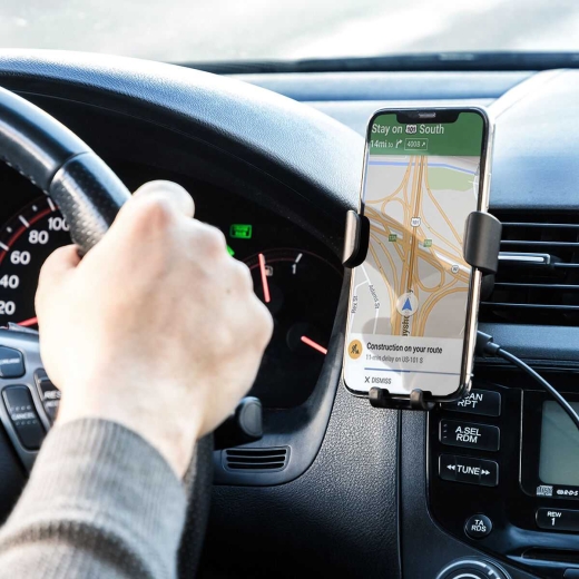 Handyhalterung mit Induktions-Ladegerät für Autos, kabellos