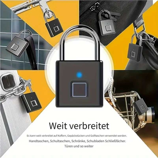 Fingerabdruck-Vorhängeschloss