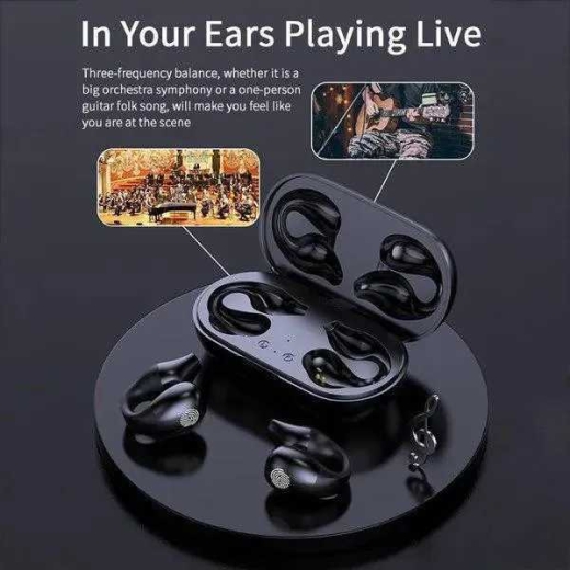 Kabelloses Bluetooth 5.3 Open-Ear-Clip-Headset