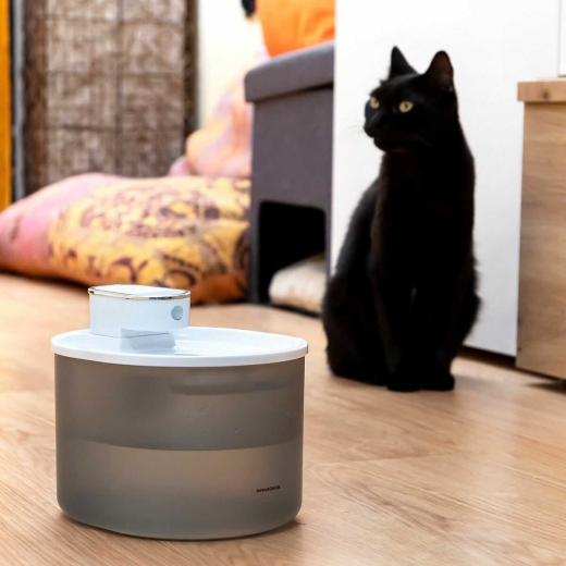 Trinkbrunnen für Haustiere, mit Akku und Sensor