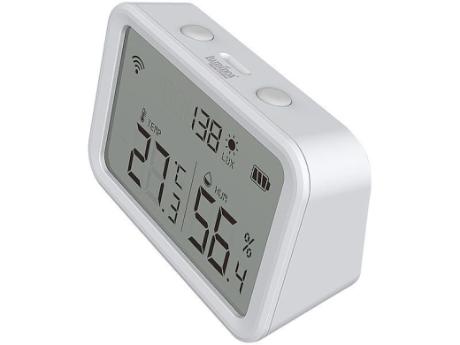 3-fach WLAN-Sensor für Temperatur, Luftfeuchtigkeit und Helligkeit, inklusive APP