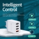 USB-Netzteil mit Schnell-Ladefunktion, 4-Port