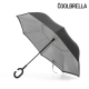 Coolbrella - umgekehrt zusammenklappbarer Regenschirm