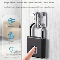 Fingerabdruck-Vorhängeschloss